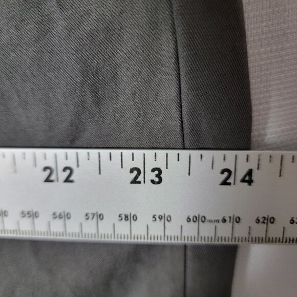 Calvin Klein Bermuda Shorts Mens Size 38 Chino 100% Cotton Dark Gray - Picture 8 of 11